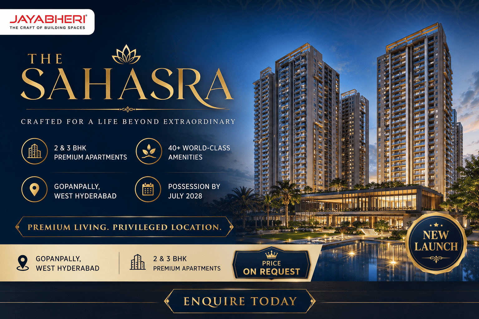 Jayabheri The Nirvana - Luxury Apartments Hyderabad